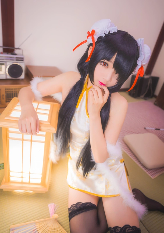 COS-约会大作战COS旗袍时崎狂三 - 楚楚子w